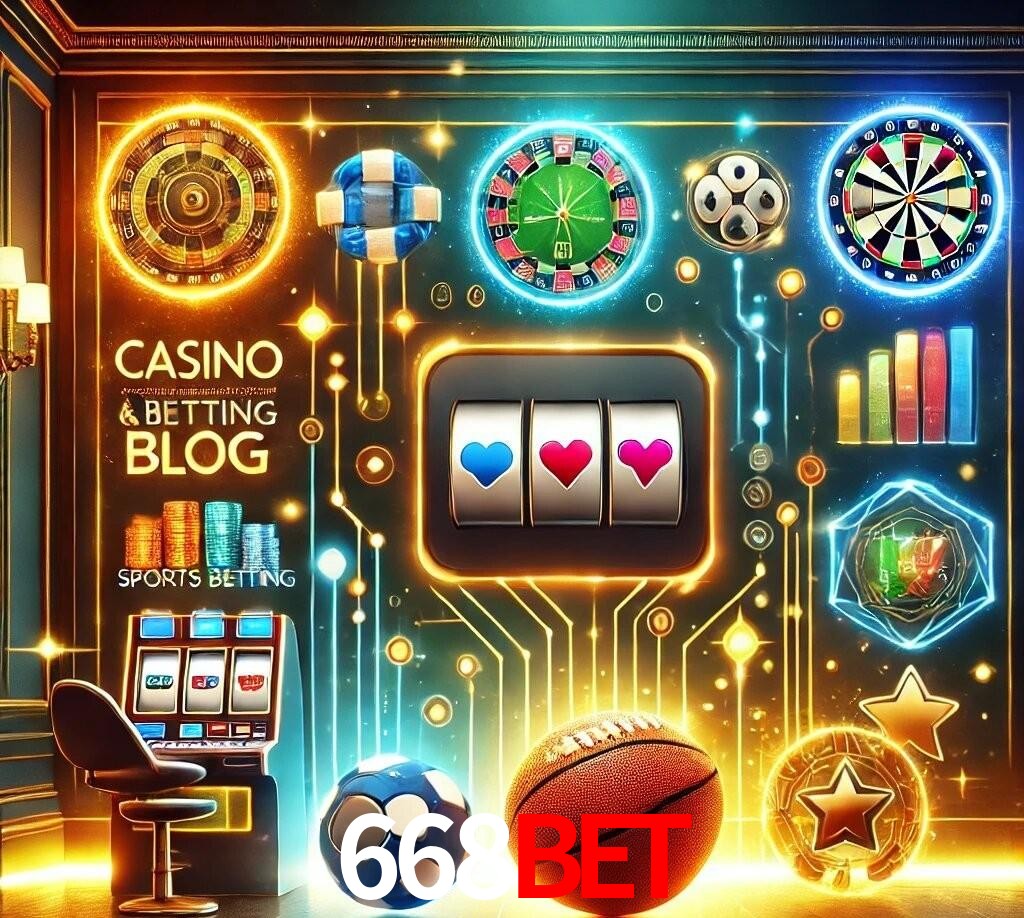 Blog do 668bet com dicas e estratégias para apostas e jogos